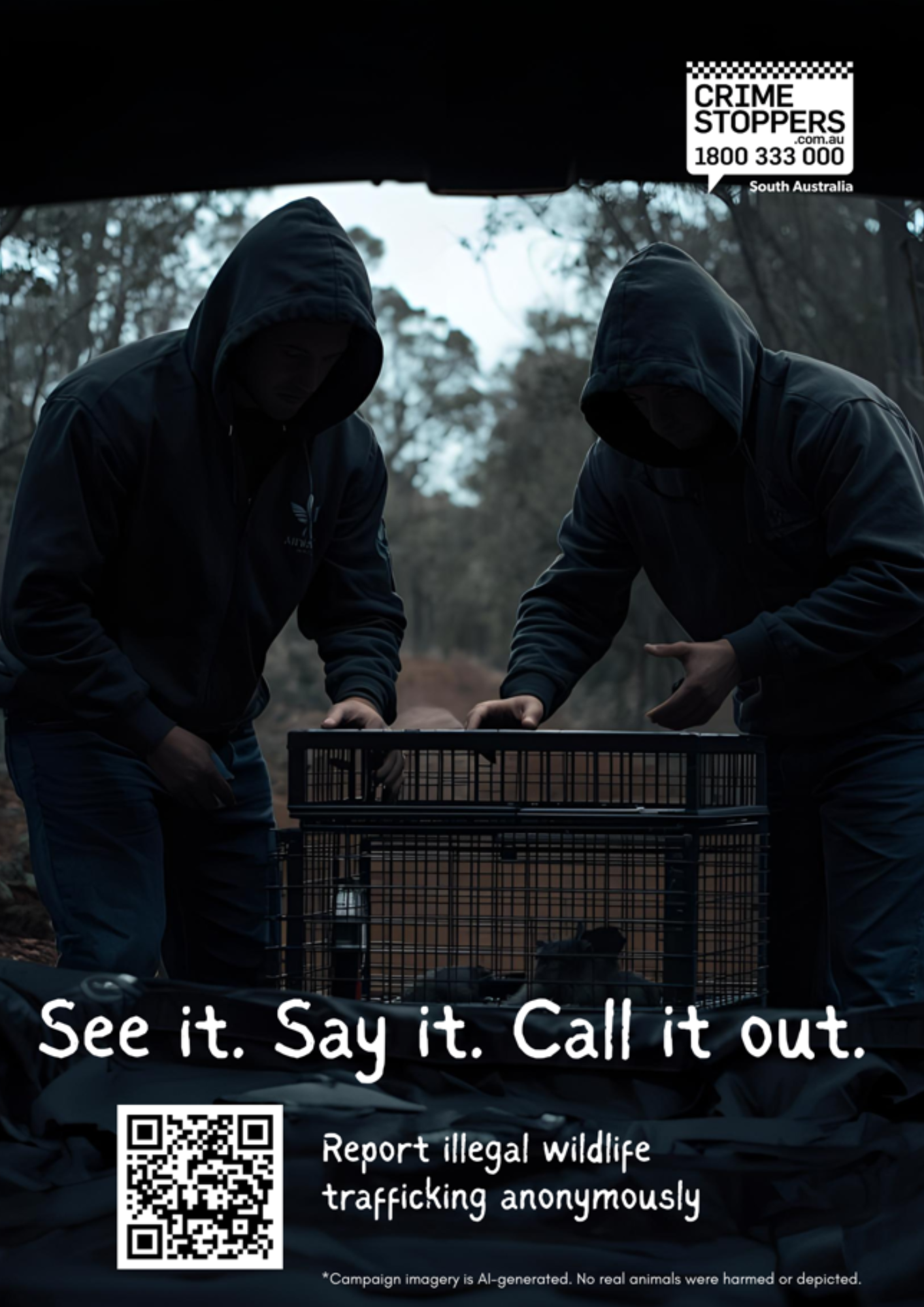 A3 poster - trapping
